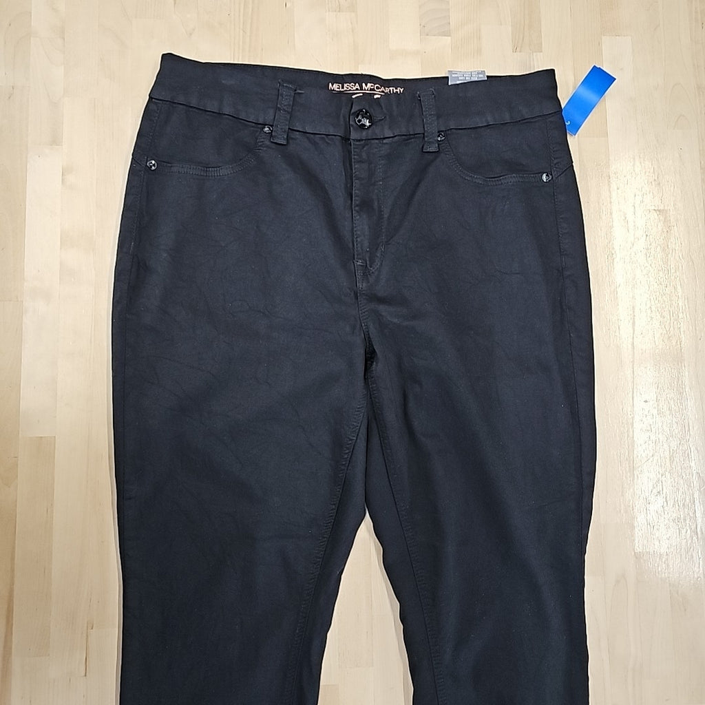 Melissa Mccarthy Size 18 Black Long Sleeve