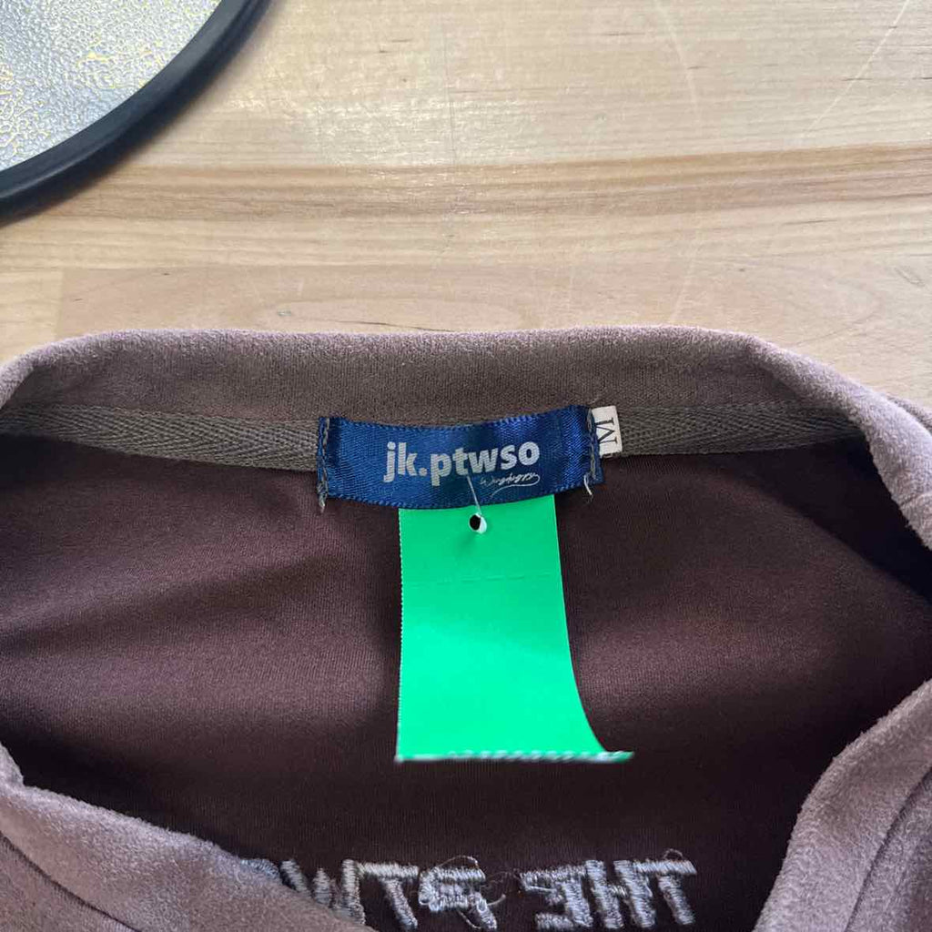 JK.Ptwso Size M Brown Preloved MENS Sweater