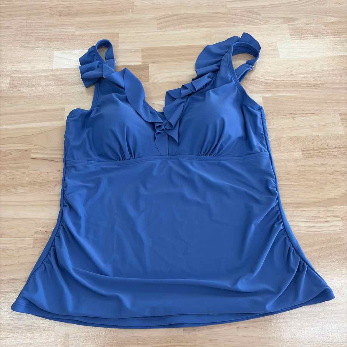 Raisins Size 16W Blue New Swimsuit Bottom/Top