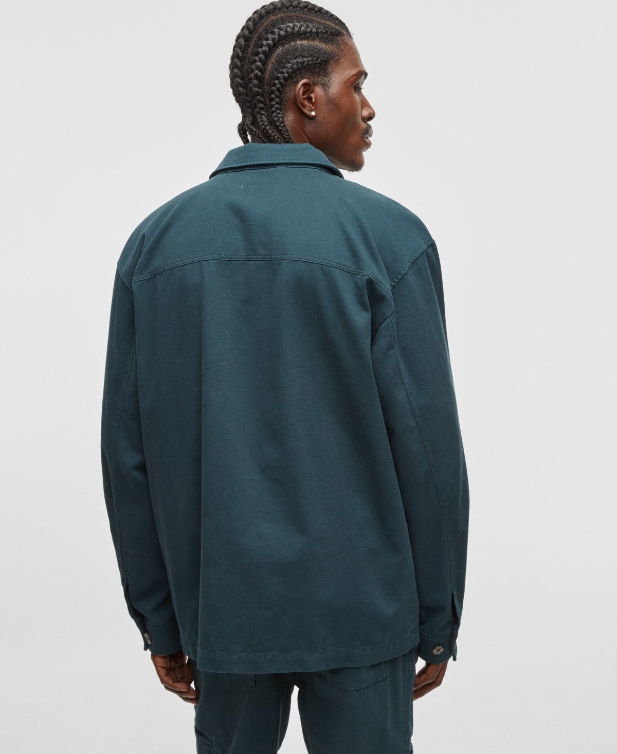 Mode of One Men's Relaxed-Fit Utility Shirt Jacket