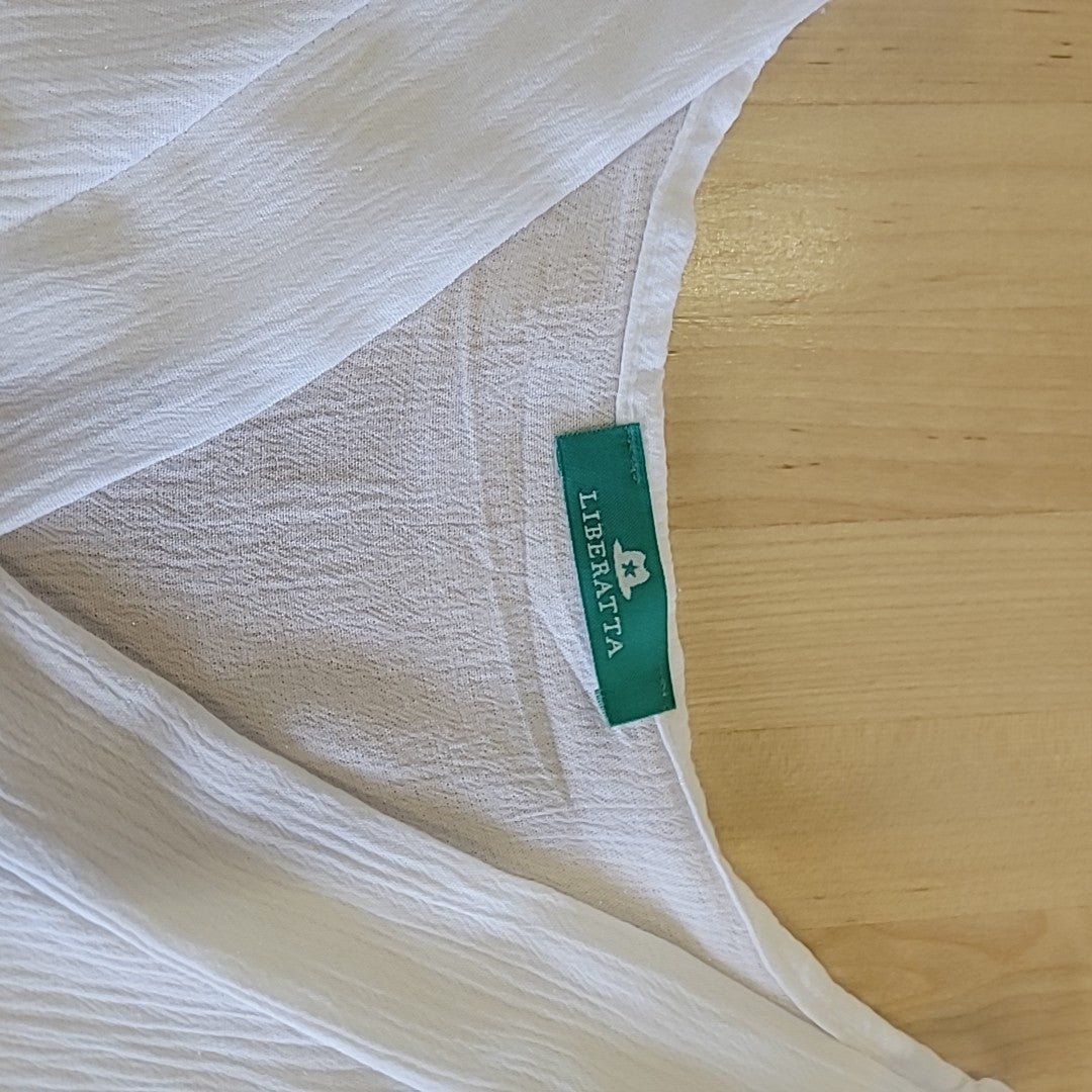 Size XL White Blouse