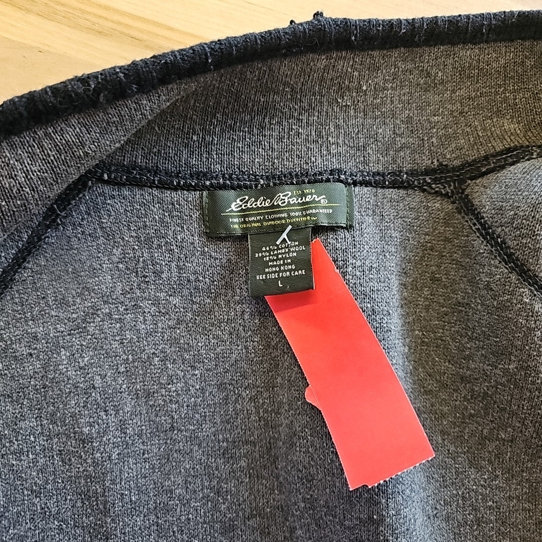 Eddie Bauer Size L Black Used Vest