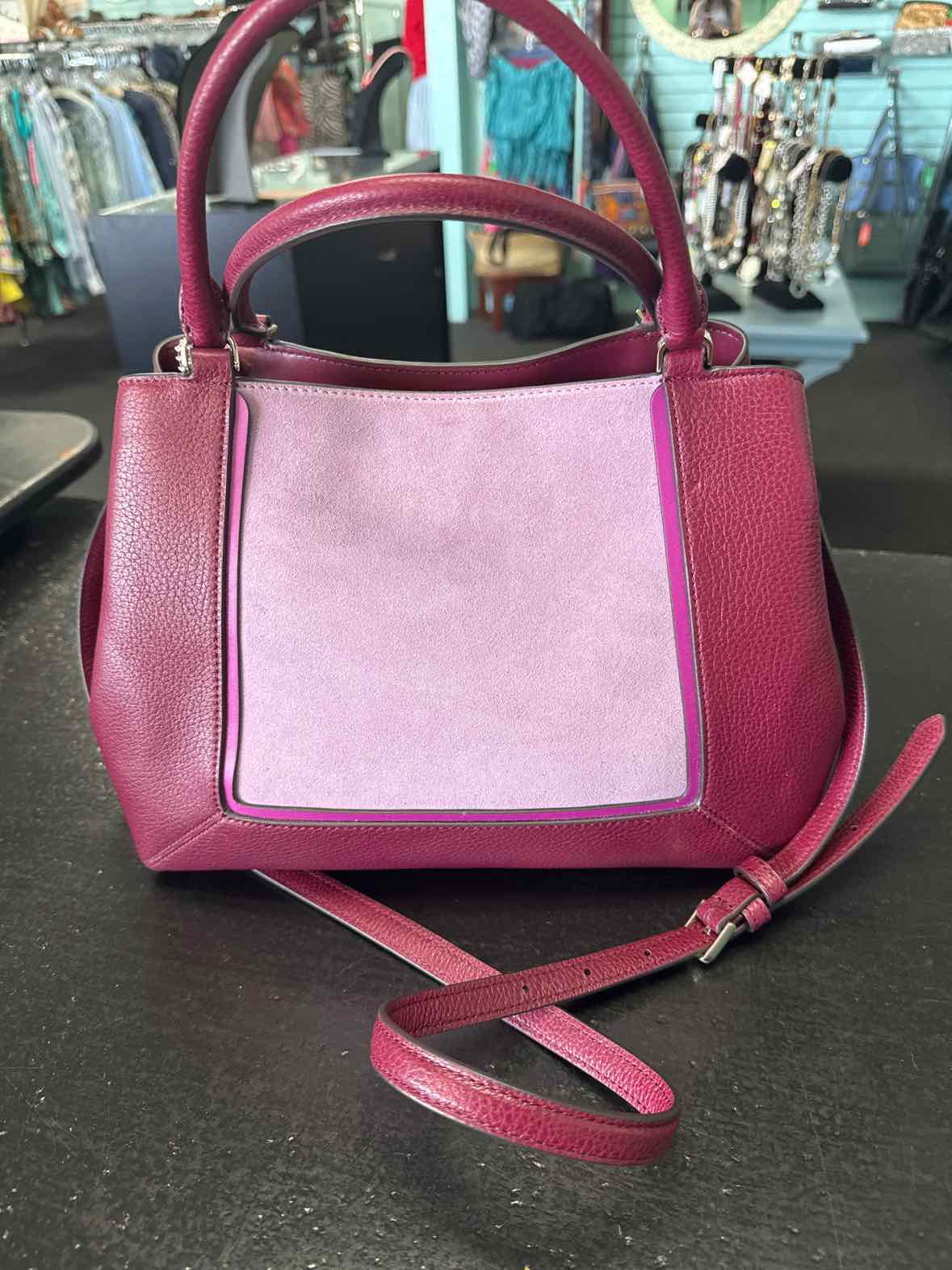 Kate Spade Maroon/Purple Handbag