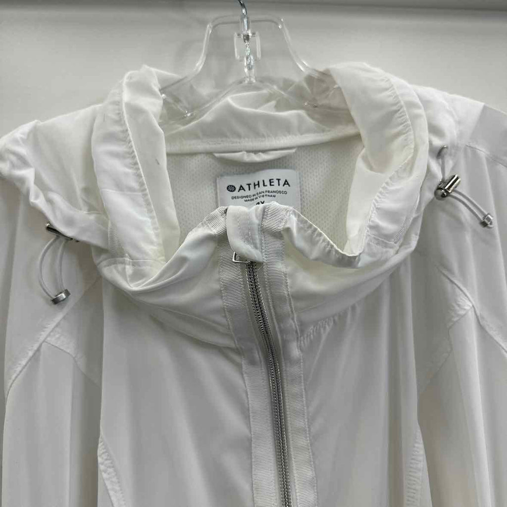 Athleta Size 2X White Jacket
