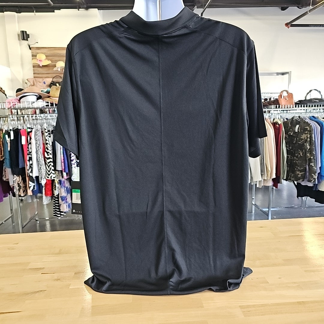 NBA Size XL Black Polo