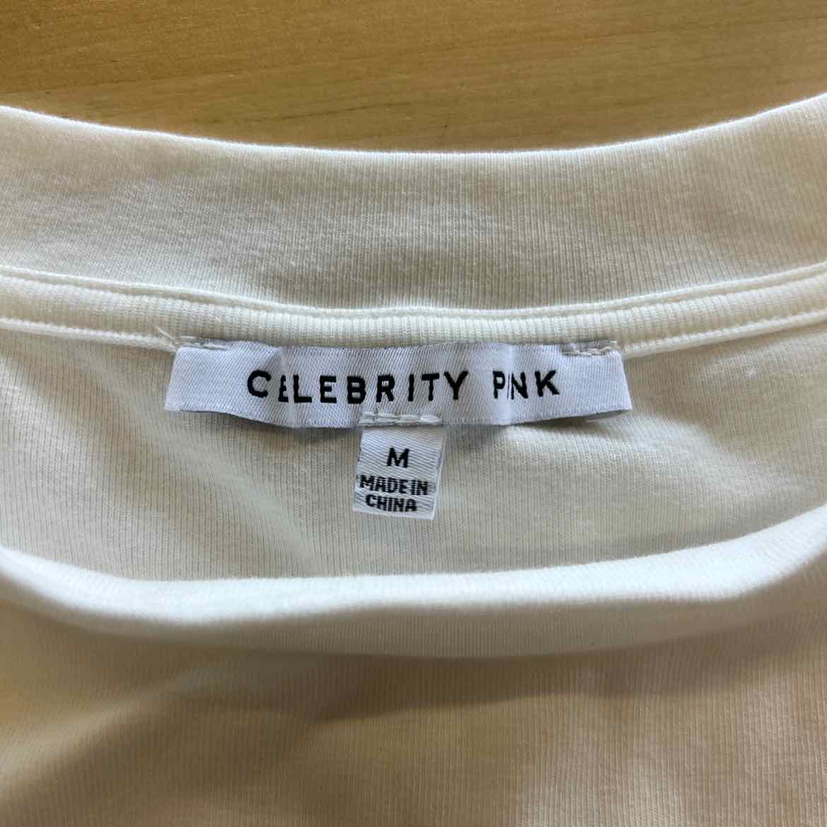 Celebrity pink Size M White Bodysuit