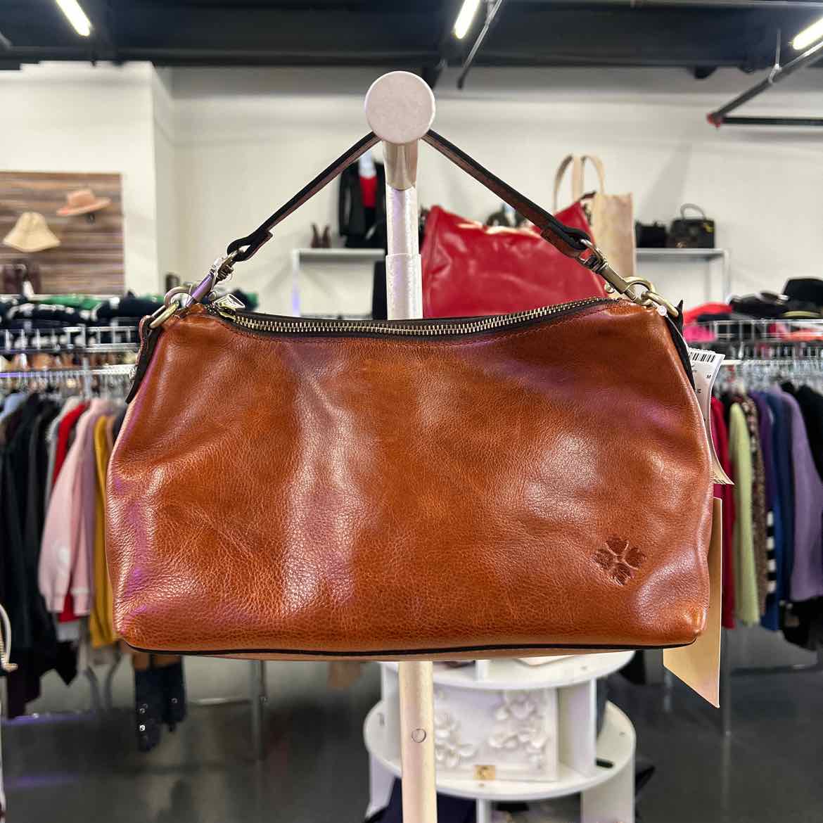 Patricia Nash Brown Leather New Handbag