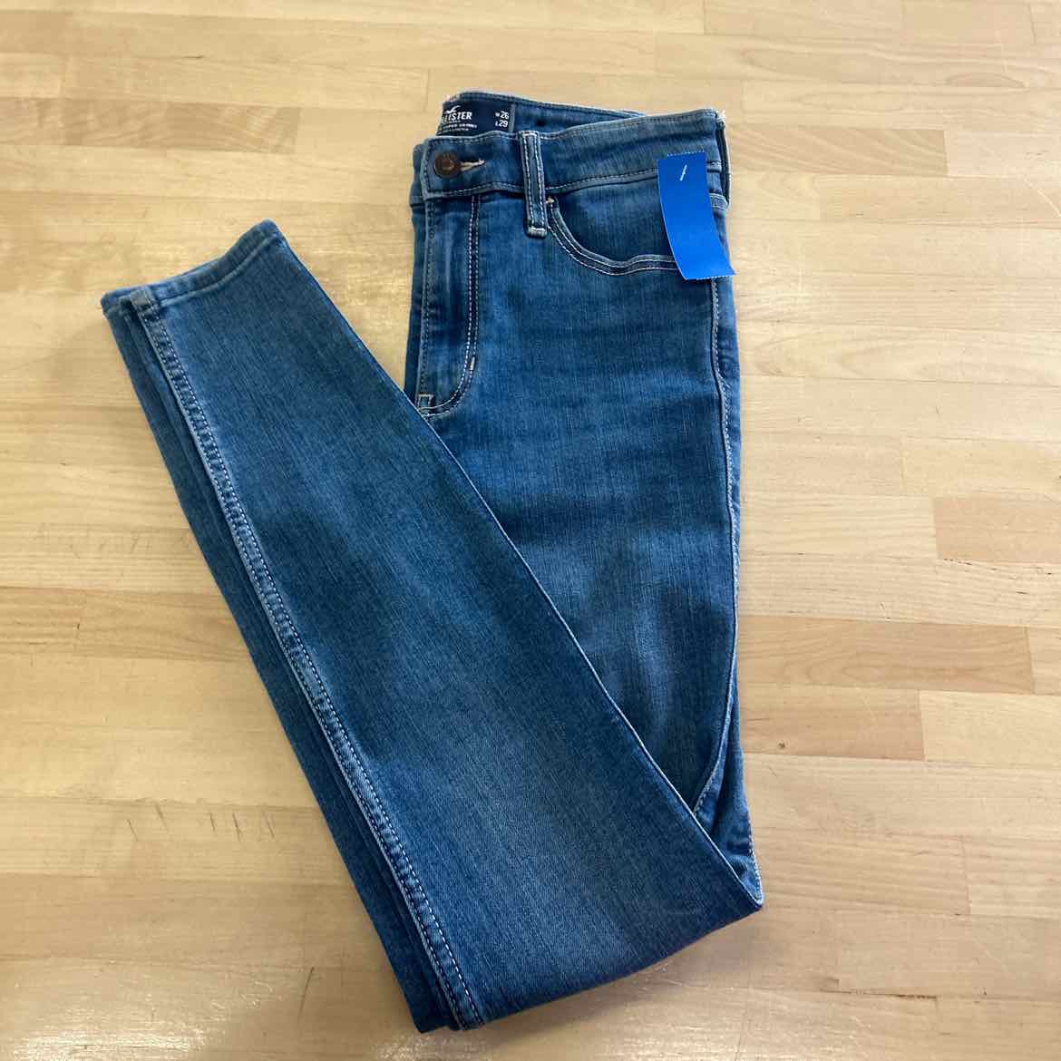 Hollister Size 3 Blue Denim Preloved Jeans