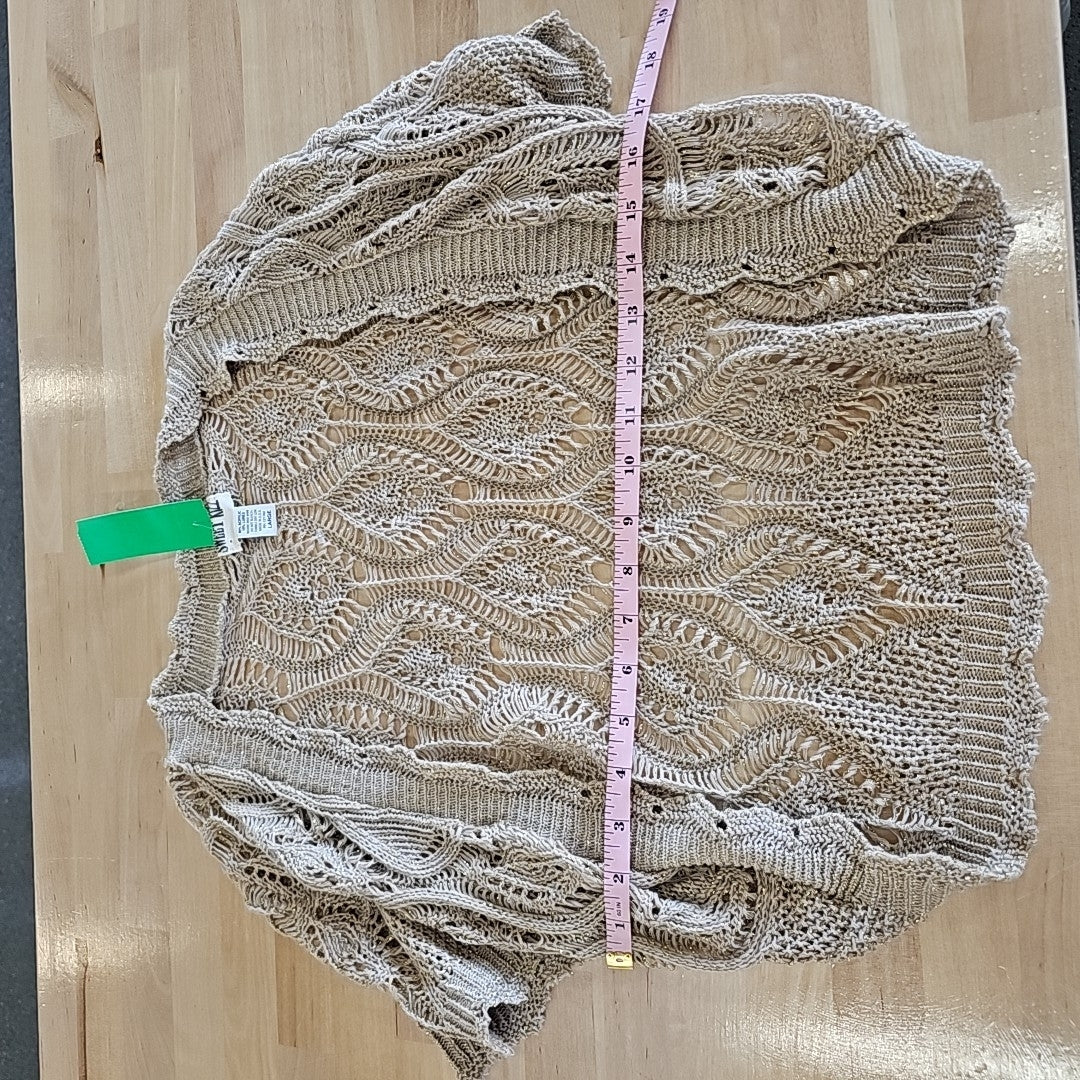 Sweet Kizz Size L Tan Duster