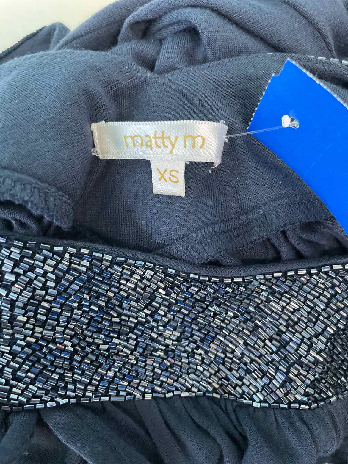 Matty M Size XS Black Tank