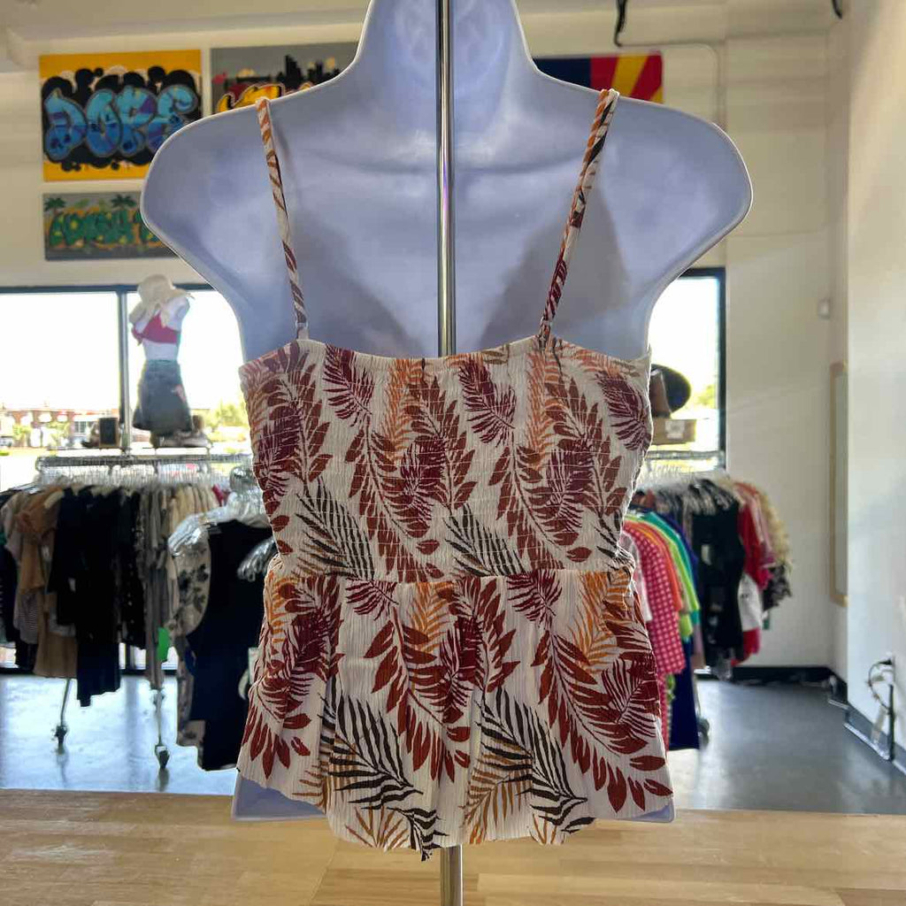 Faded Rose Size M Red/Orange Preloved Tank