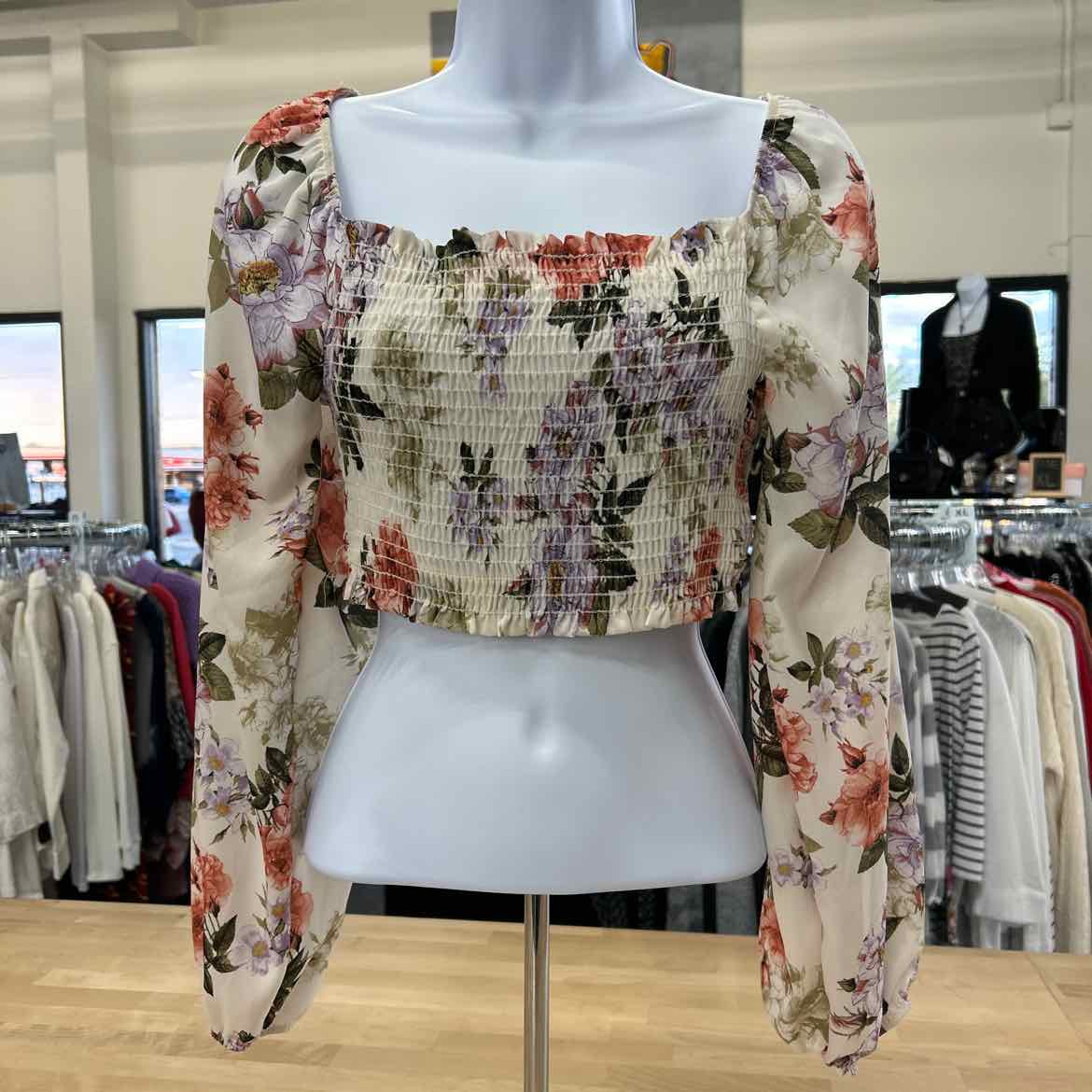 i joah Size L White Blouse