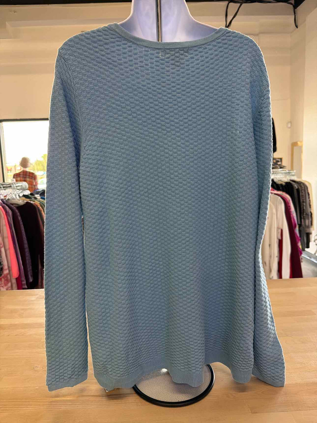Style & Co. Size 1X Blue Sweater
