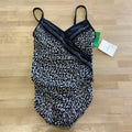 Liz Claiborne Size 10 Black White New Swimsuit