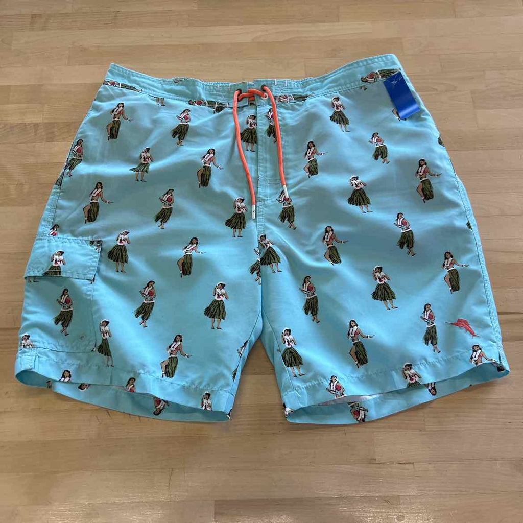 Tommy Bahama Men's Size XL Blue MENS Swimwear