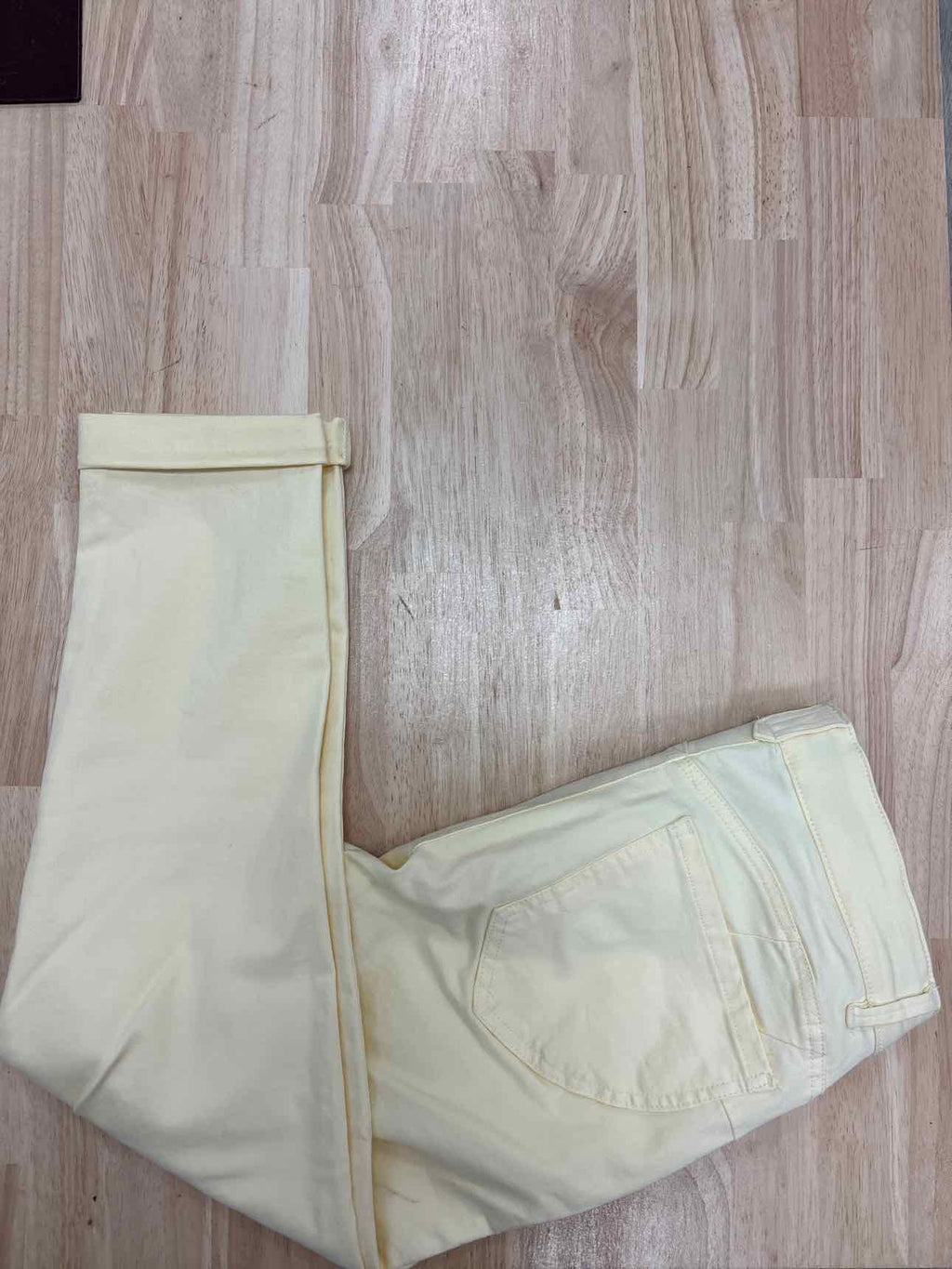 Democracy Size 8 Yellow Denim Jeans