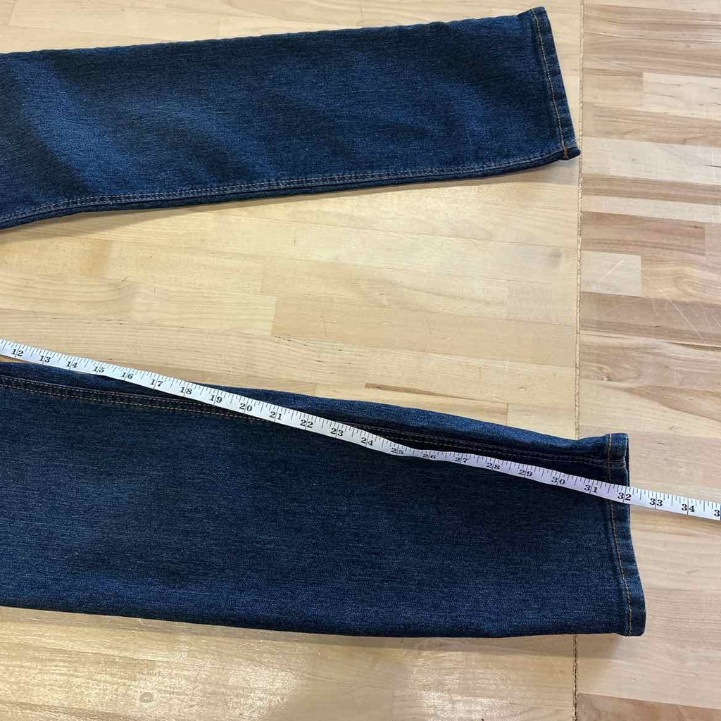 Natural Reflections Size 6 Dark BLue Denim Preloved Jeans
