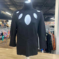 Fredricks Of Hollywood Size L Black Knit Sweater