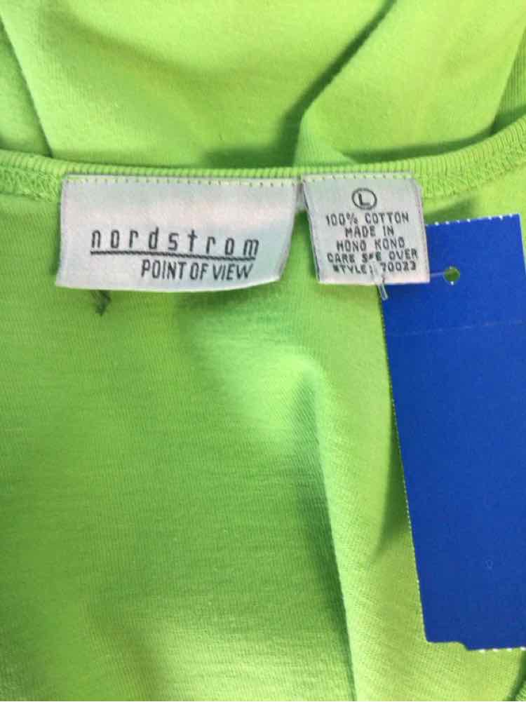 Nordstrom Rack Size L Lime Green Tank