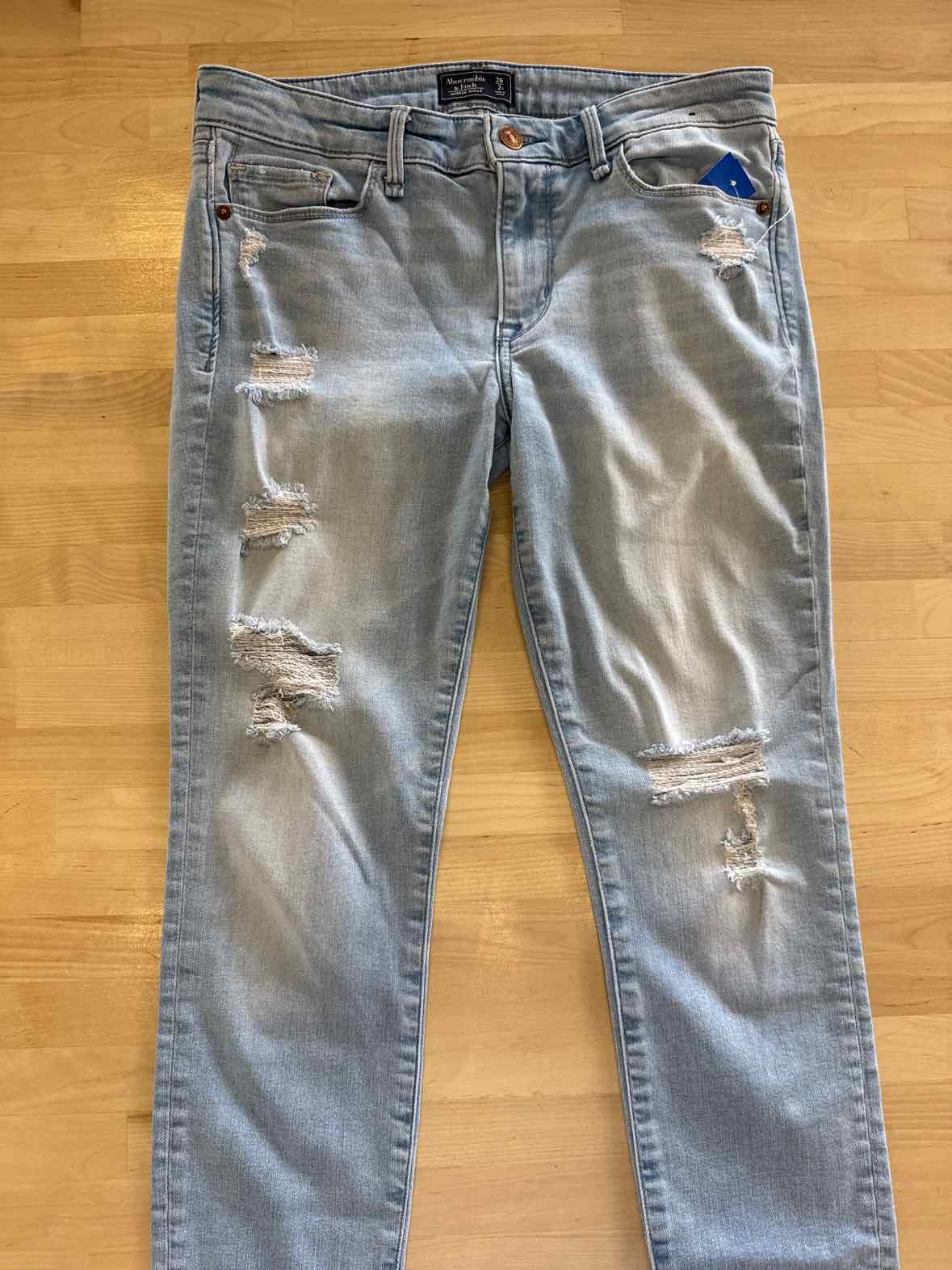 Abercrombie & Fitch Size 2 Blue Jeans