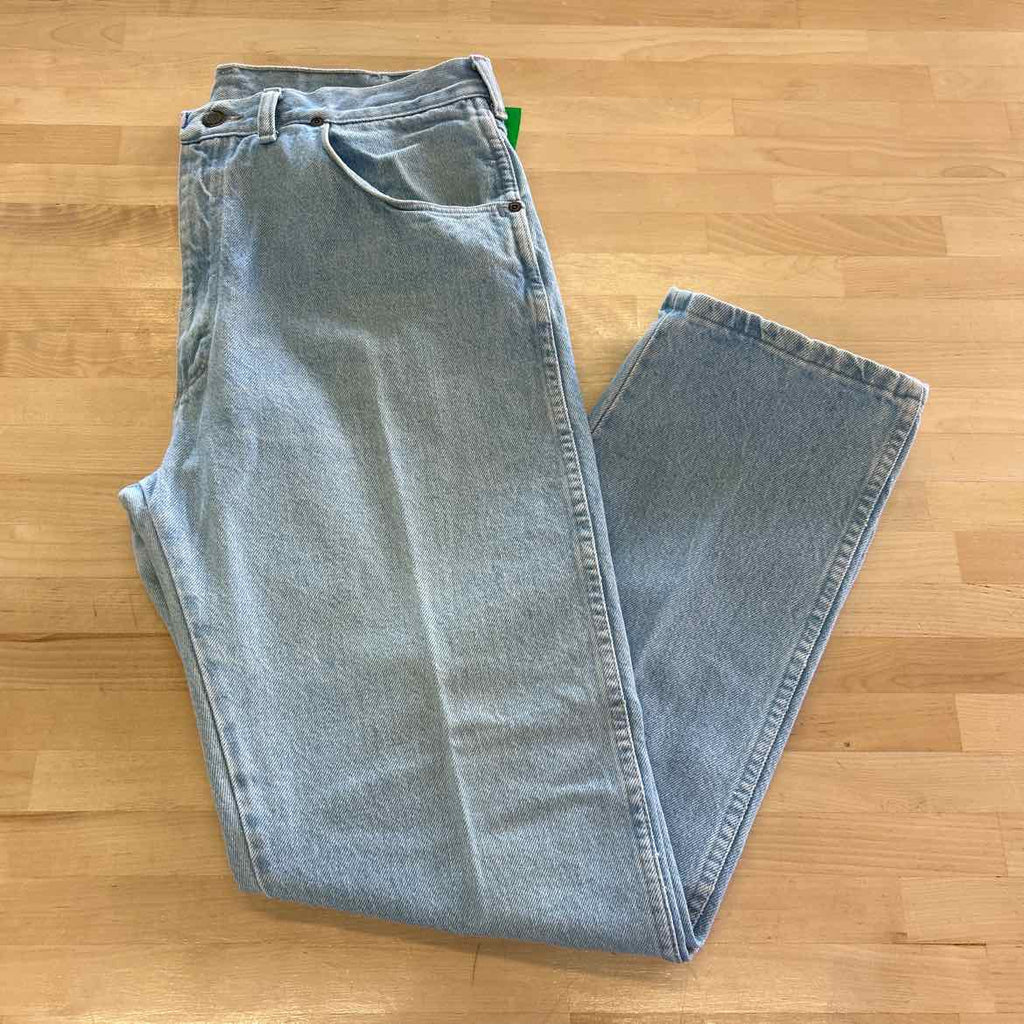 Wrangler Size 36x30 Light Blue MENS Jeans