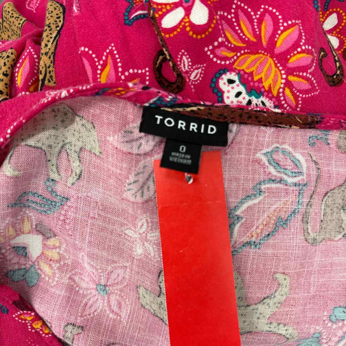 Torrid Size 0 Pink Used Dress