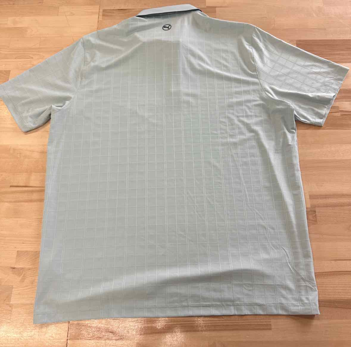 PUMA Men's Jacquard Check Golf Polo