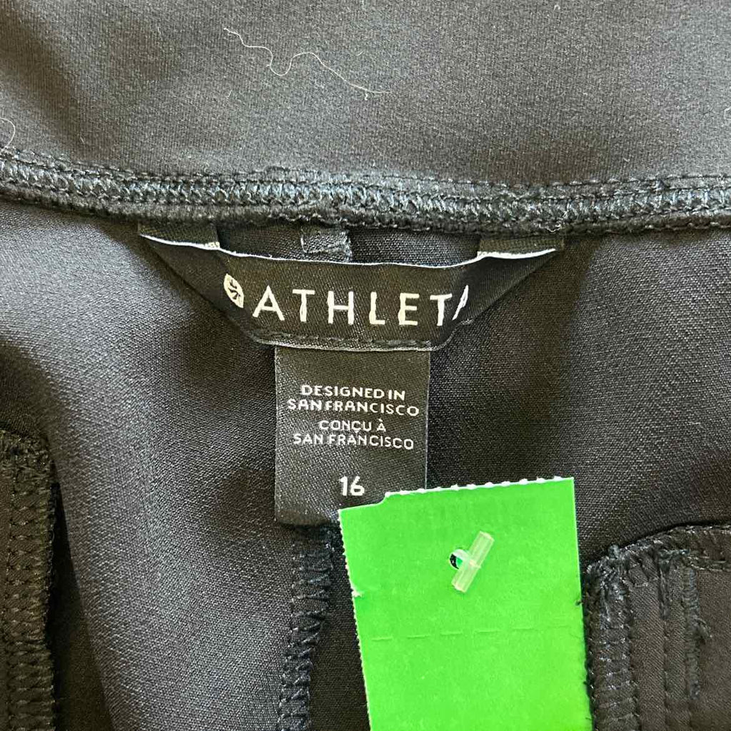 Athleta Size 16 Black Preloved Pants