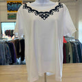 Alison Daley Size PL White Preloved Blouse