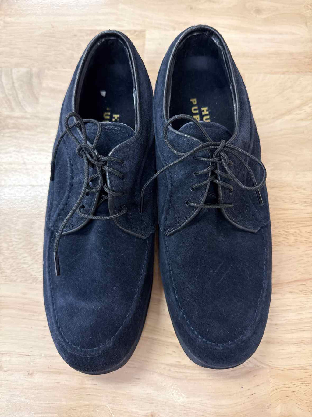 Hush Puppies Size 7.5 Blue Suede Shoes