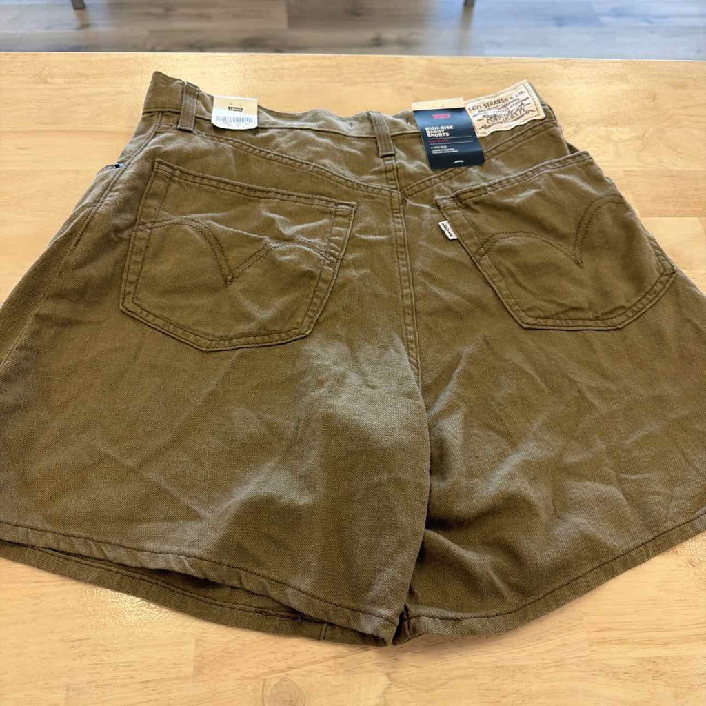 Levi's Women Size 29 Green New Shorts