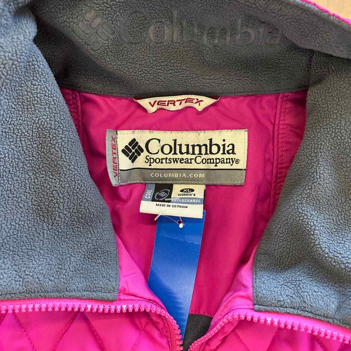 Columbia Size XL Pink Jacket