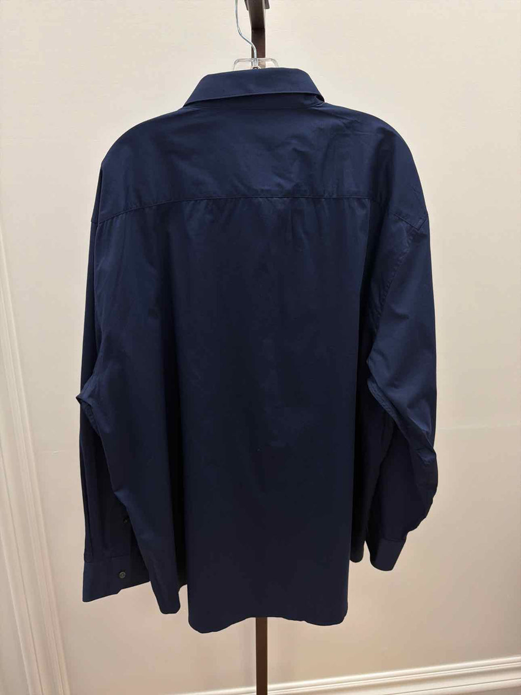 Alfani Size XXL Navy New MENS Button Down Shirt