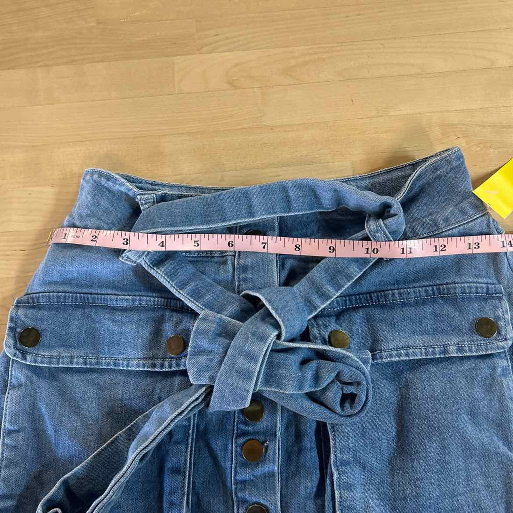 Fashion Nova Size XS Blue Preloved Skirt