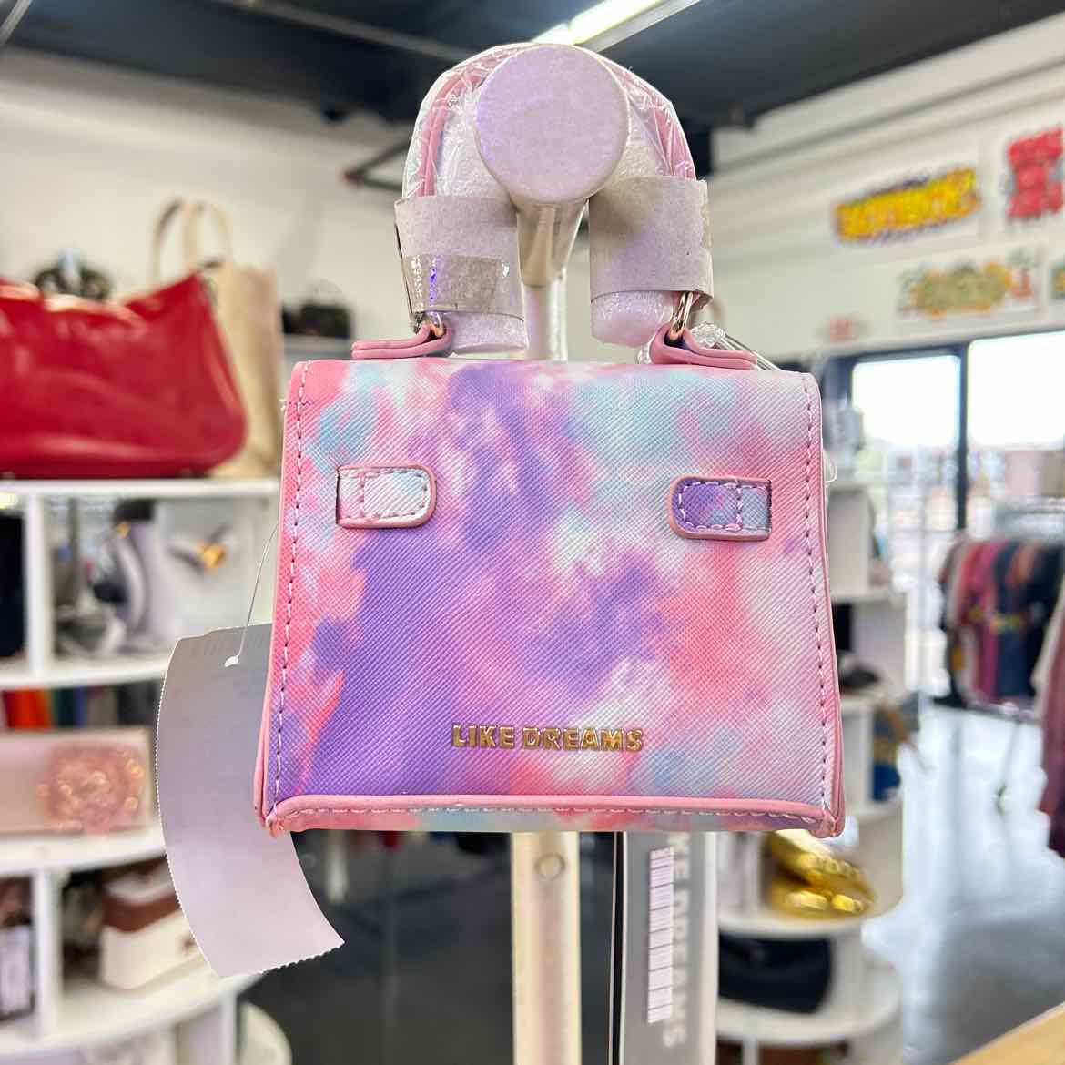 Like Dreams Zephyr Mini Top Handle Crossbody Bag - Pink