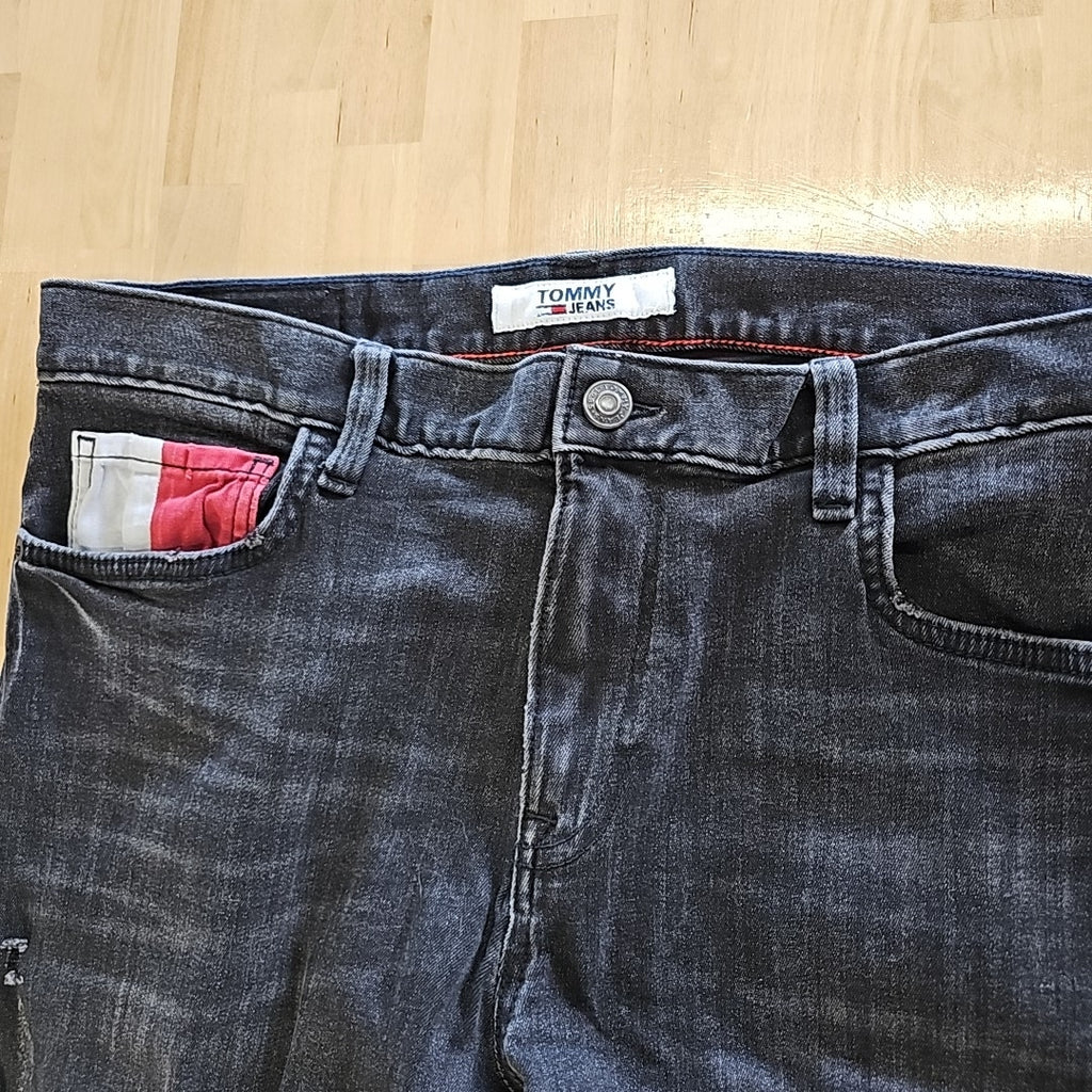 Tommy Hilfiger Size 35 Black MENS Jeans