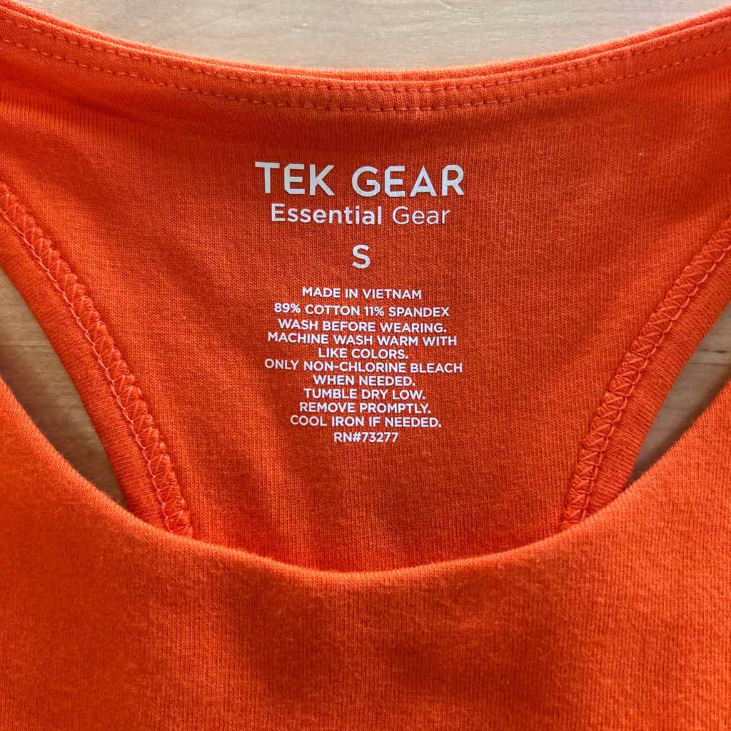 Tek gear Size S Orange New Tank