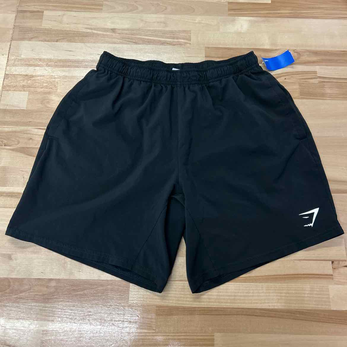 GYMSHARK Size M Black MENS Athletic Shorts