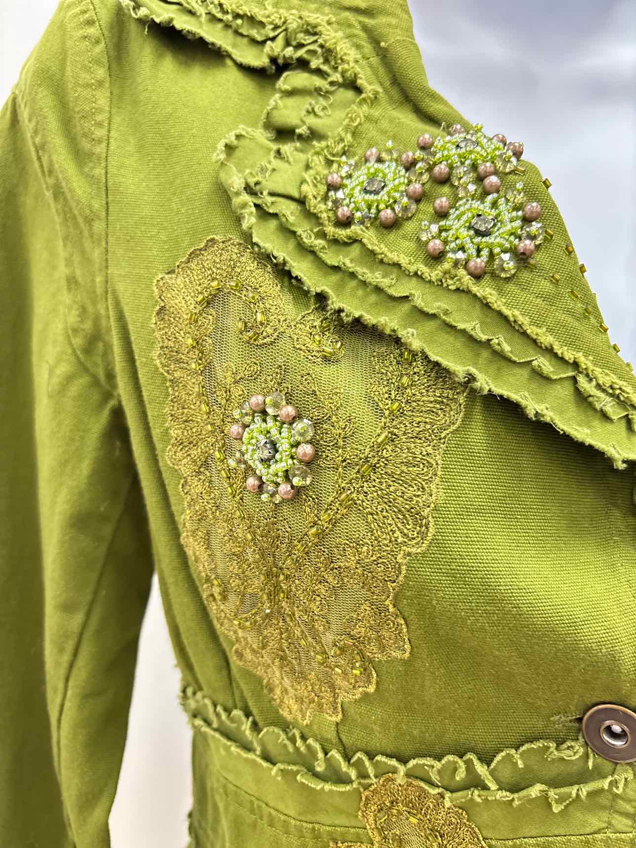WetSeal Size S Green Blazer