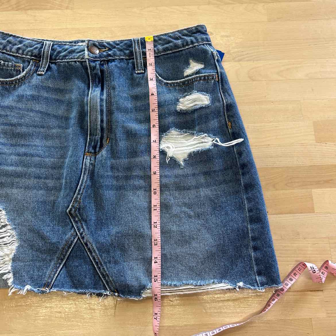 Hollister Size 29 Denim Preloved Skirt