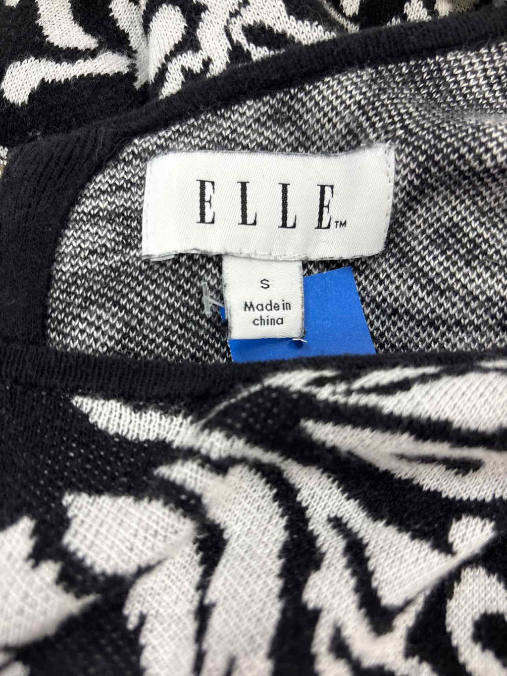 Elle Size S Black White Preloved Dress
