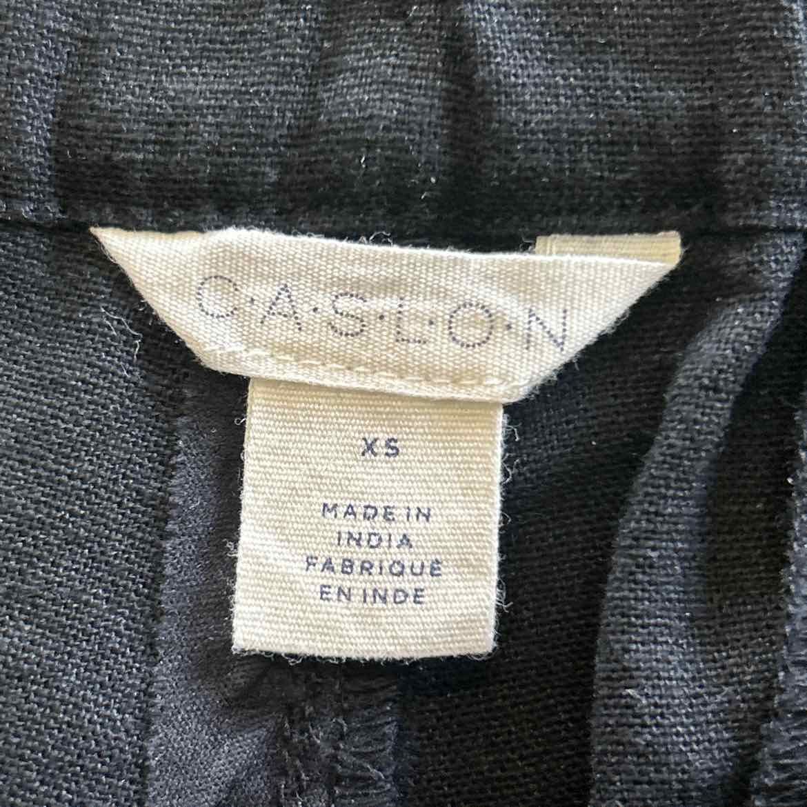 caslon Size XS Black Preloved Pants