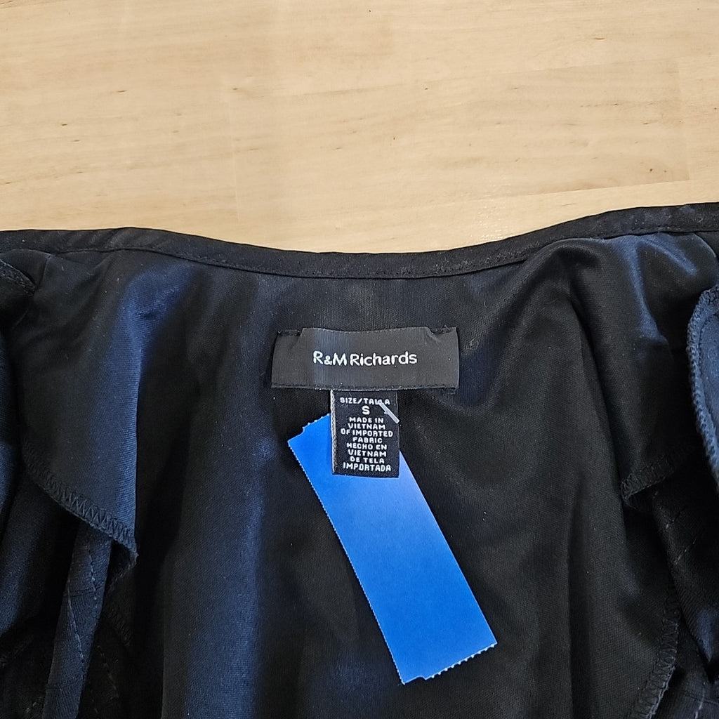 R&M Richards Size S Black Cardigan