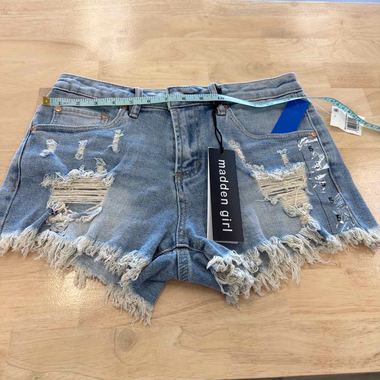 Madden Girl Women Size 5 Blue New Shorts