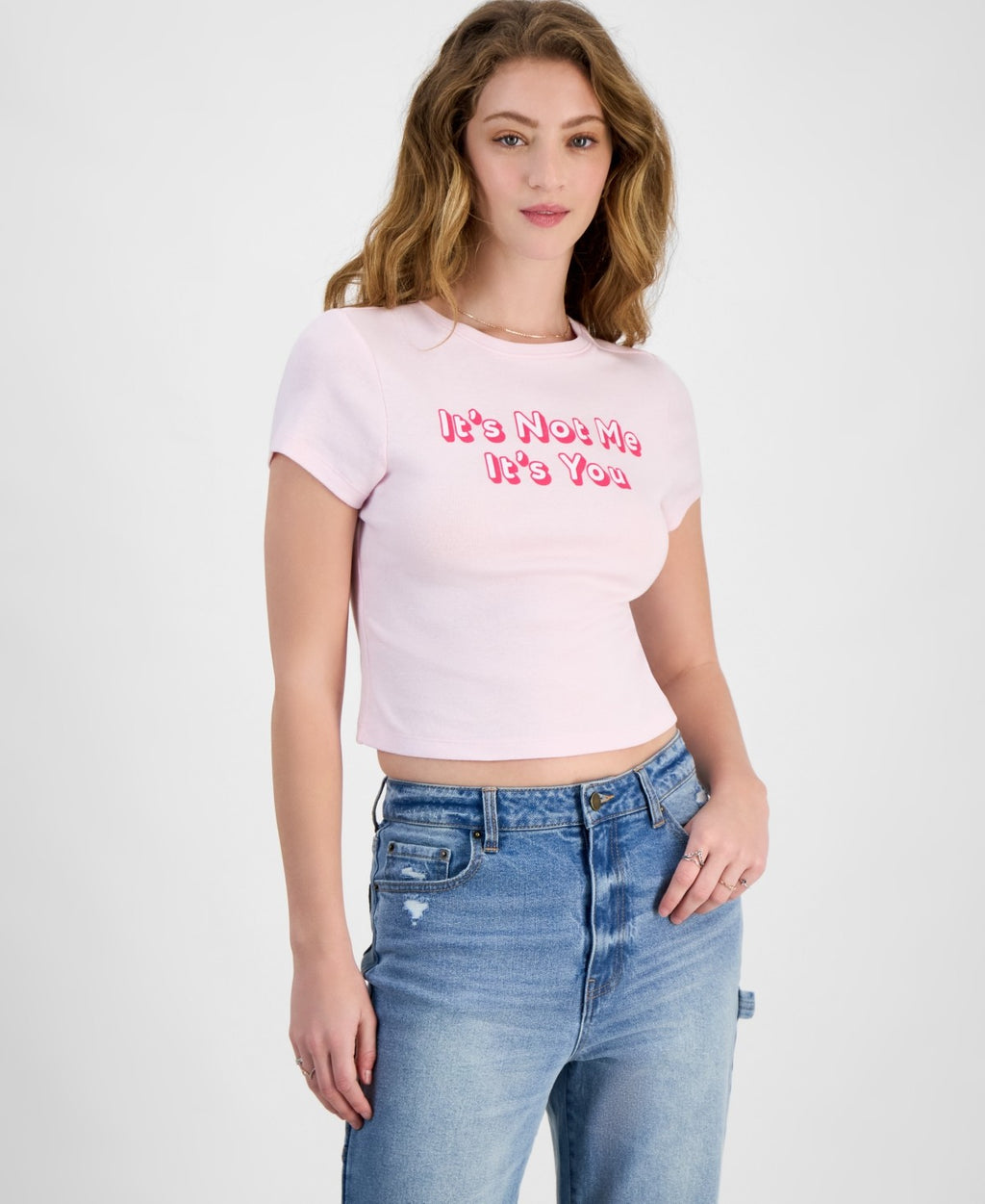 Self E Size L It's Not Me It's You Graphic Cotton T-Shir
