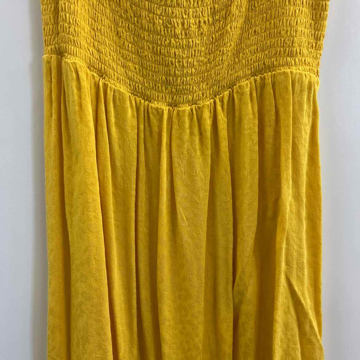 Sherman Girls Size XL Yellow Preloved Dress