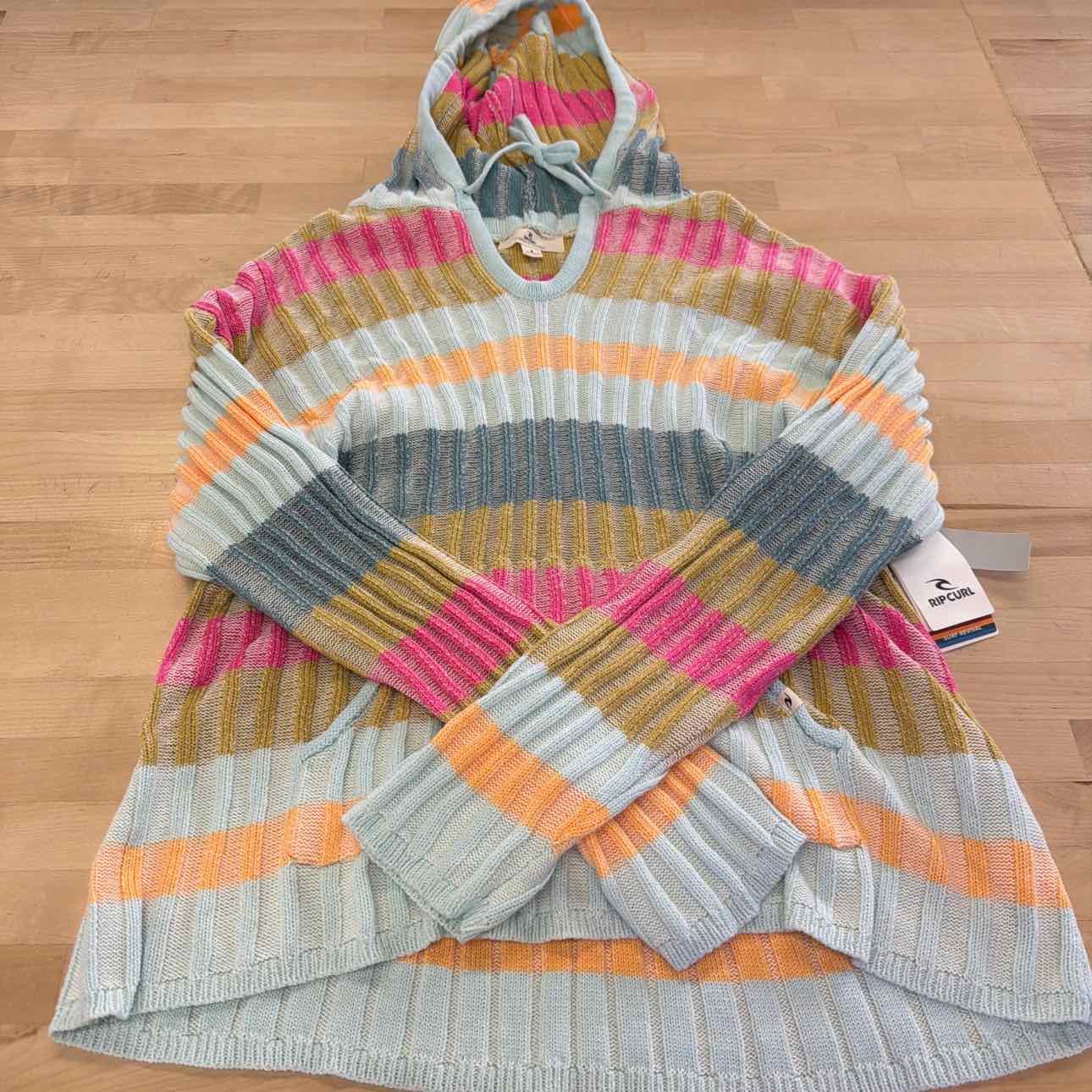 Rip Curl Juniors' Hibiscus Heat Poncho - Hot Pink