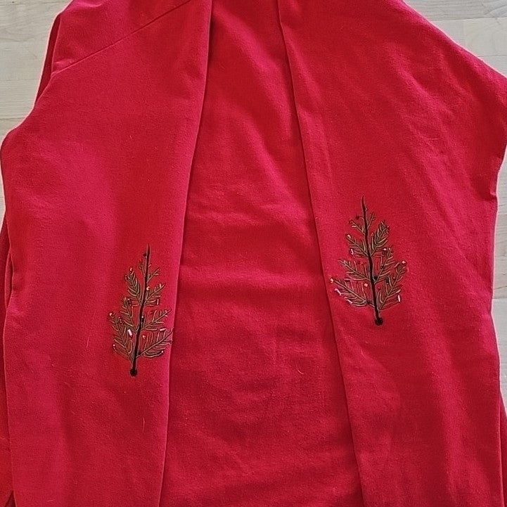 Susan Betro Size 1X Red Longsleeve