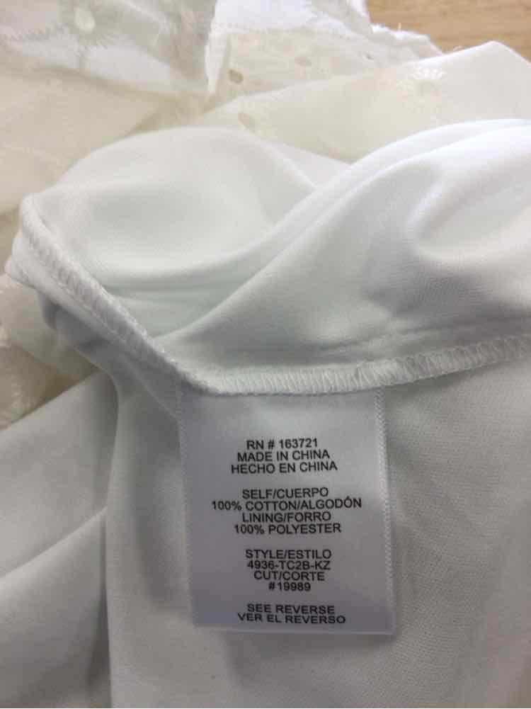 kingston grey Size L White New Dress