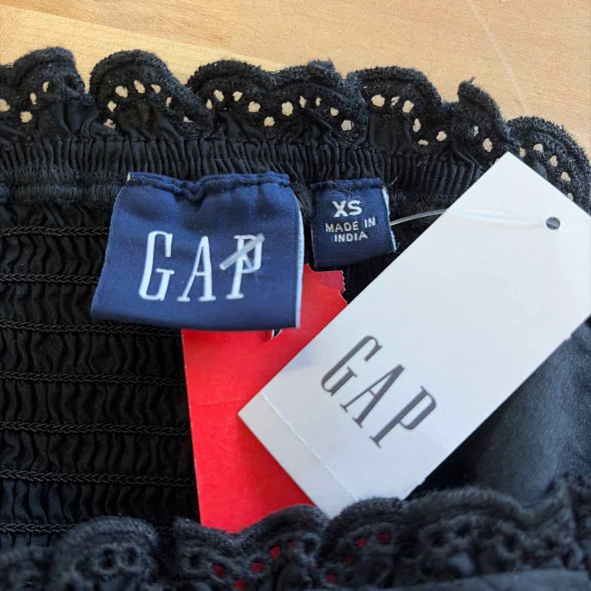 Gap Size XS Black New Blouse